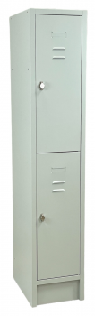 Schließfachschrank PROsteel 2 Abteile