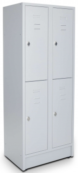 Schließfachschrank PROsteel 4 Abteile