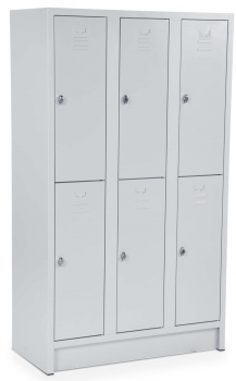 Schließfachschrank PROsteel 6 Abteile