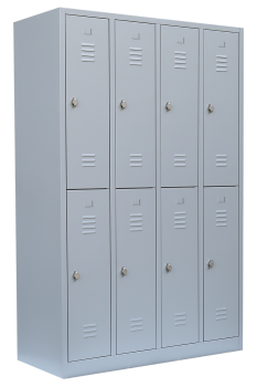 Schließfachschrank PROsteel 8 Abteile