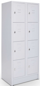 Schließfachschrank PROsteel 8 Abteile