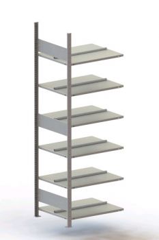 Anbauregal Compact S140 - verzinkt B750 mm