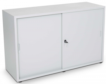 Stahlschrank PROsteel Schiebetüren B1200 2 Ordnerhöhen