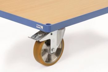 Rad Fetra mit Polyurethan-Bereifung Dm 160 mm