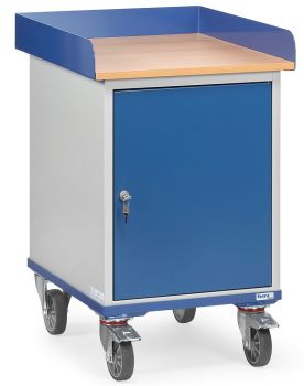 Rollschrank Fetra mit Arbeitsplatte