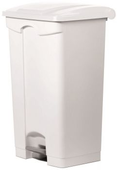 Abfallbehälter TKG Change 90 Liter Kunststoff Deckel Weiß