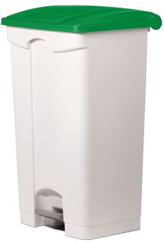 Abfallbehälter TKG Change 90 Liter Kunststoff Deckel Grün