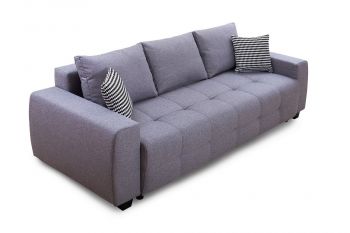 Schlafsofa Bella mit Bettfunktion und Bettkasten