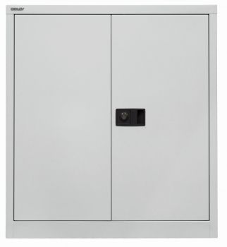 Flügeltürenschrank Bisley Universal Lichtgrau