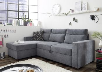 Ecksofa Itaca XL mit Schlaffunktion und Bettkasten