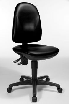 Bürostuhl Point 30 Softtex abwaschbar ohne/mit Armlehnen