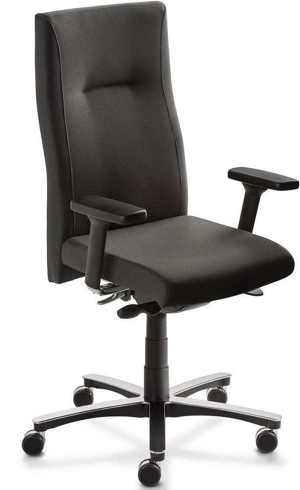 Bürosessel XXL New Vision mit Armlehnen bis 150 kg-2298-AL-S