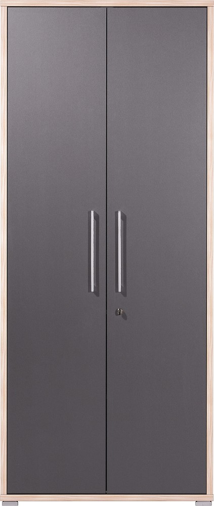 Aktenschrank hoch, mit abschliessbarer Doppeltüre-1694-58