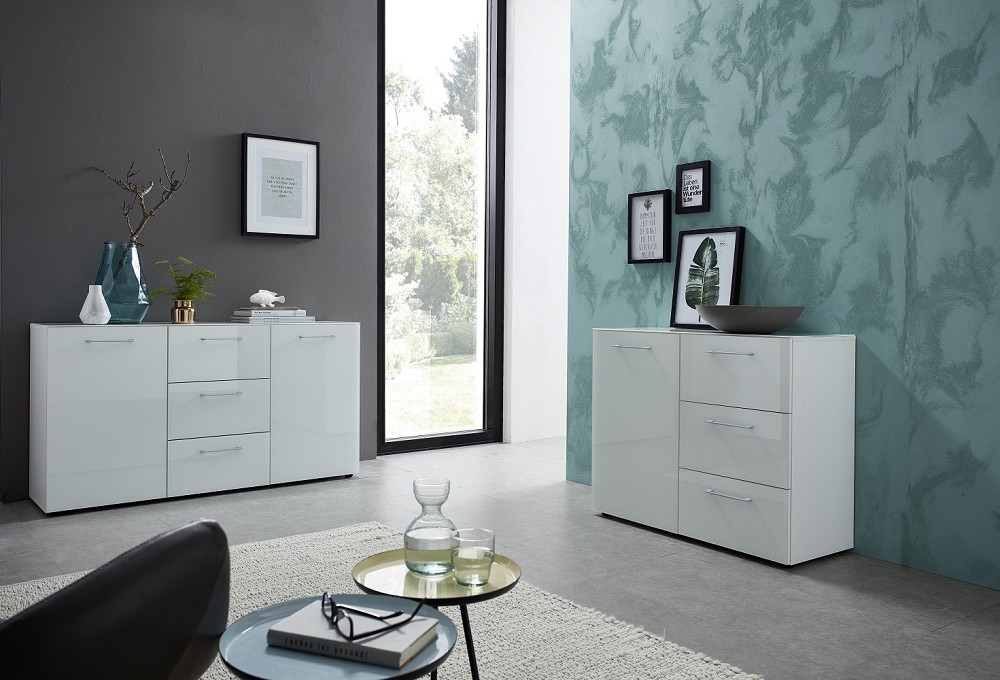 Kommode Weiß Glasfront 2021 Kommode Weiß Glasfront 2021