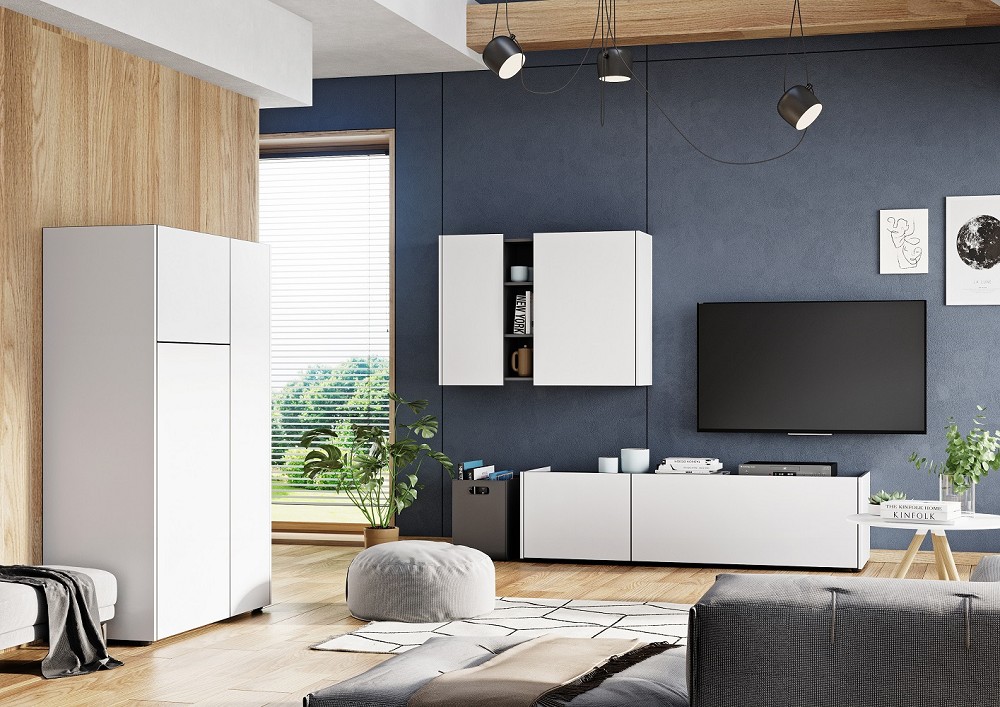 Hängeschrank mit zwei Türen-3447-550