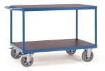 Tischwagen Fetra mit 2 Böden aus Holz