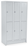 Schließfachschrank PROsteel 6 Abteile