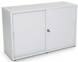 Stahlschrank PROsteel Schiebetüren B1200 2 Ordnerhöhen