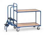 Kommissionierwagen Fetra mit TPE Bereifung
