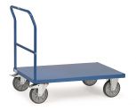 Schiebebügelwagen Fetra mit Blechplattform