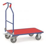 Plattformwagen Fetra blau/rot