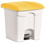 Abfallbehälter TKG Change 30 Liter Kunststoff Deckel Gelb