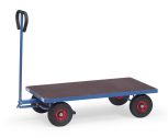 Handwagen Fetra mit Plattform und Luftbereifung