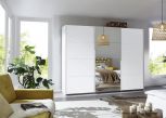 Schwebetürenschrank Caracas 3türig mit Spiegeltür Basic