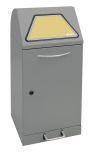 Sortsystem PSV45 mit Trethebel, Höhe 900 mm / 60 Liter