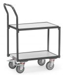 ESD-Beistellwagen Fetra -2 Etagen mit Rand