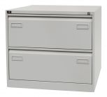 Hängeregistraturschrank Bisley Light, doppelbahnig, 2 HR