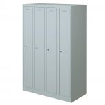 Bisley Garderobenschrank Primary Locker 4 Abteile