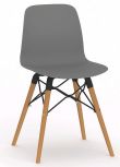 Stuhl PS ZERO mit Naturholzgestell