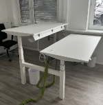 Doppelarbeitsplatz Workbench eModel inkl. 2 Sideboards