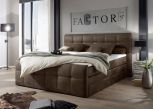 Boxspringbett Aspen B2 180x200 cm mit Topper und Bettkasten