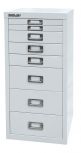 Metallschubladenschrank Bisley Multidrawer mit 8 Schubladen