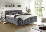 Boxspringbett Scandi 2 180x200 cm mit Topper