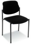Besucher-/Konferenzstuhl Styl Black Lederoptik
