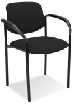 Besucher-/Konferenzstuhl Styl Black mit Armlehnen