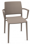 Stuhl Yuni mit Armlehnen INDOOR + OUTDOOR