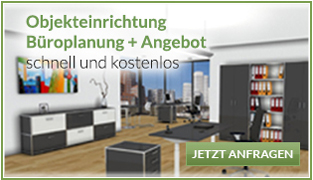 Hochwertige Büroplanung schnell und kostenlos